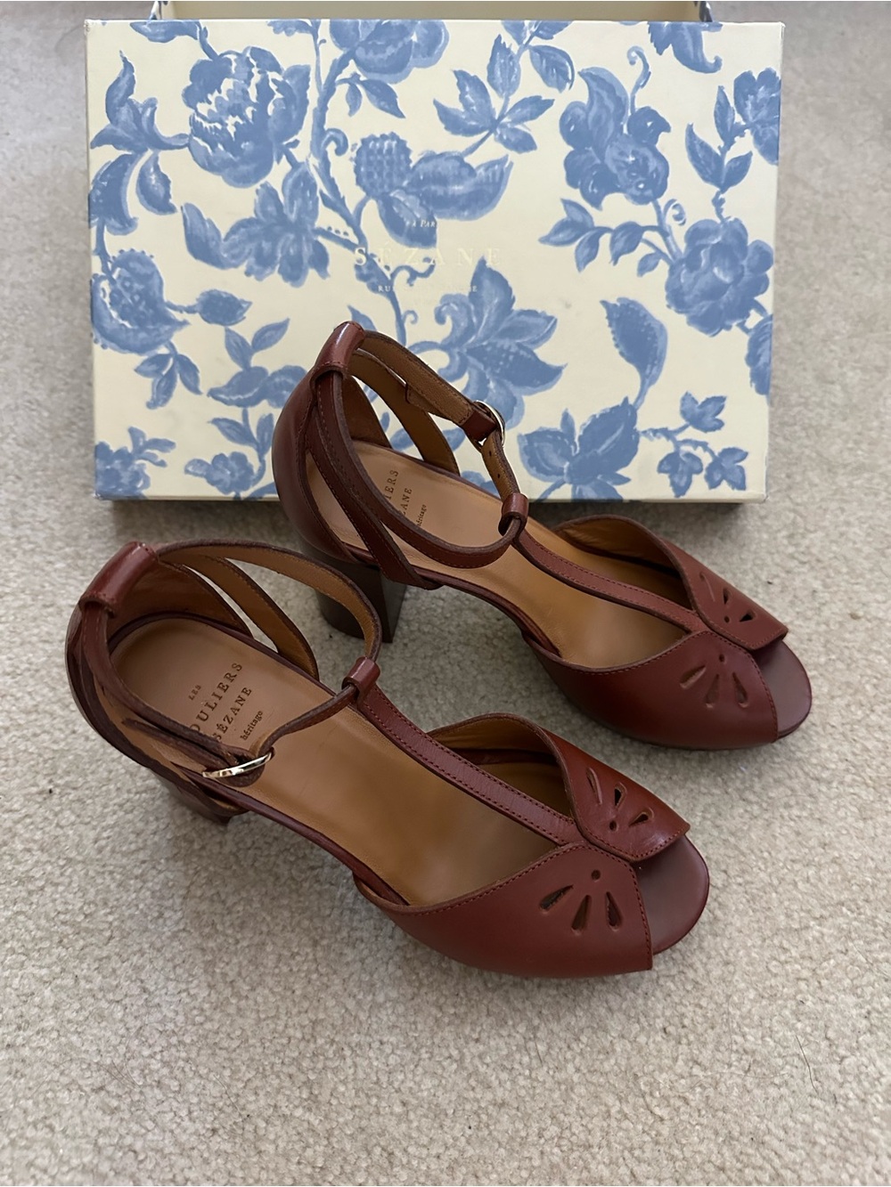BNIB! Sezane SIMONE HIGH SANDALS - Retail $240